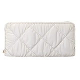 Shiny Faux Leather Padded Wallet with Wristlet - Madeline Love - Flyclothing LLC