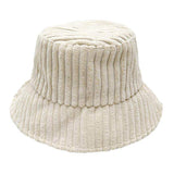 Solid Corduroy Bucket Hat - Madeline Love - Flyclothing LLC