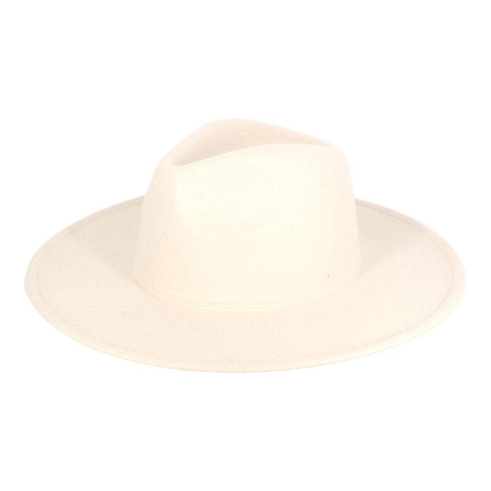 Solid Felt Fedora Panama Hat - Madeline Love - Flyclothing LLC