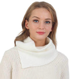 Solid Knit Snood Scarf - Madeline Love - Flyclothing LLC