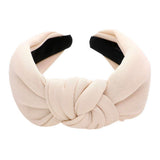 Solid Knot Burnout Headband - Madeline Love - Flyclothing LLC