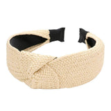 Trendy Straw Knot Burnout Headband - Madeline Love - Flyclothing LLC