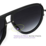 Ivy Luxe Black - TopFoxx - Flyclothing LLC