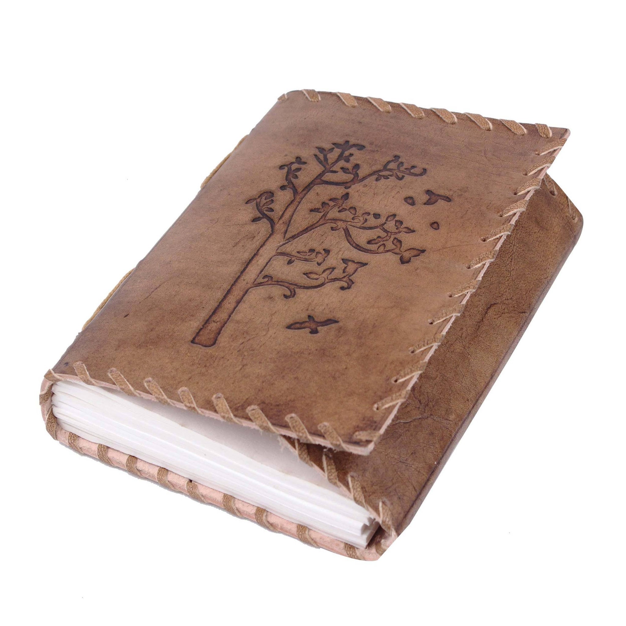 Seedling Leather Notebook - Classy Leather Bags - Flyclothing LLC