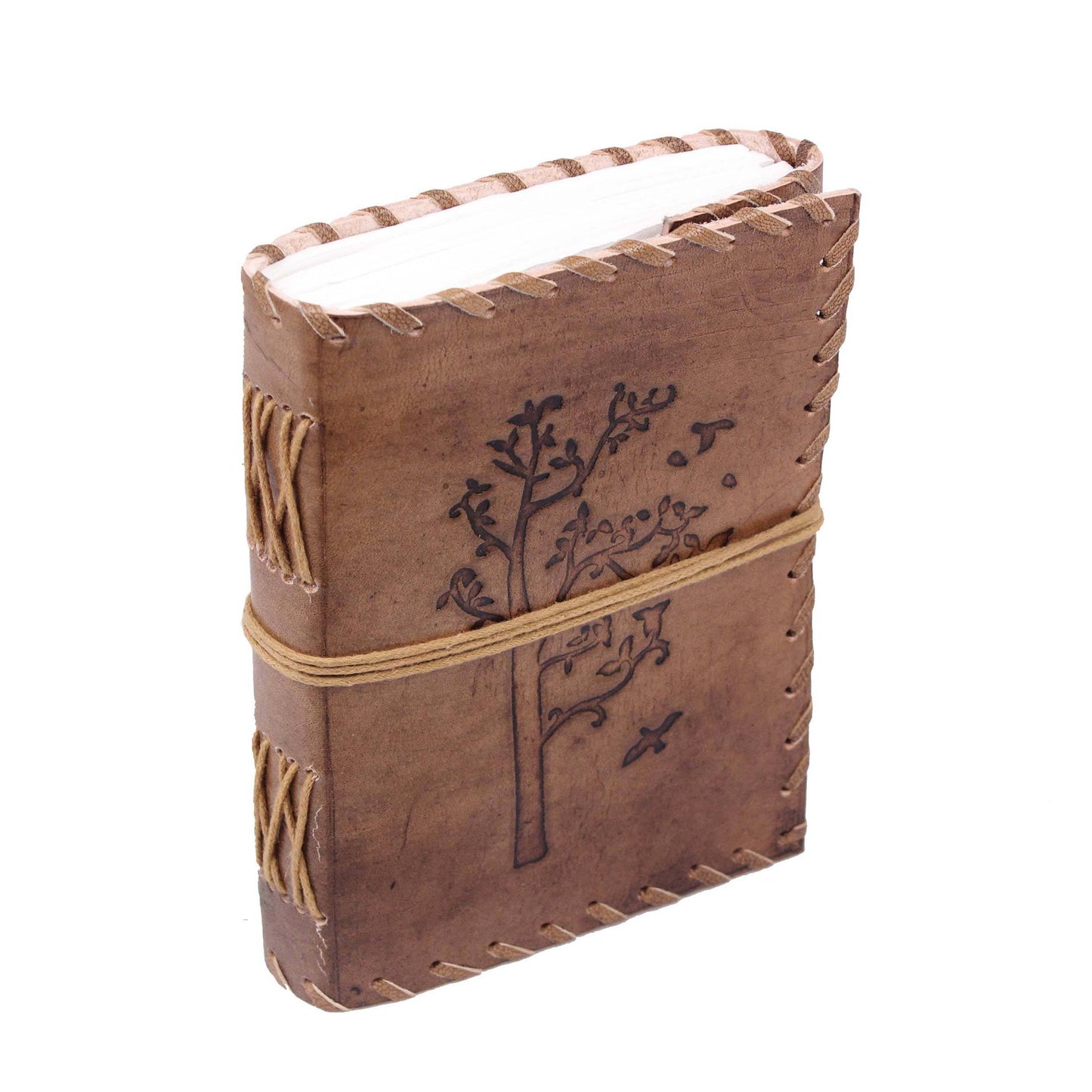 Seedling Leather Notebook - Classy Leather Bags - Flyclothing LLC