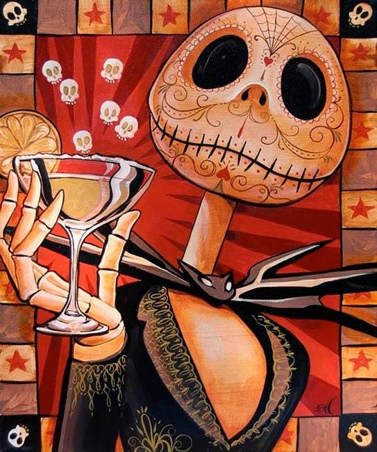 Black Market Art Company Jack Celebrates The Dead Print - Black Market Art Company - Flyclothing LLC