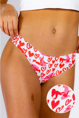 The Hot-Blooded Handbook | Valentines Seamless Thong - Shinesty - Flyclothing LLC