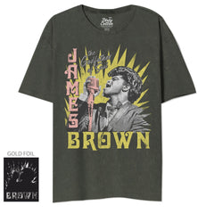 James Brown-On The Mic Unisex Tee - James Brown