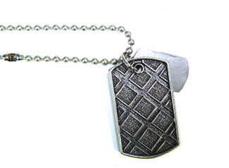 Dog Tags Necklace - Anonymous - Flyclothing LLC