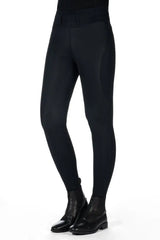 HKM Jil High Waist- Sil. Full Seat Ladies Riding Leggings - Breeches.com - Flyclothing LLC
