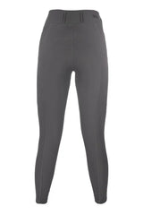HKM Jil High Waist- Sil. Knee Patch Ladies Riding Leggings - Breeches.com - Flyclothing LLC