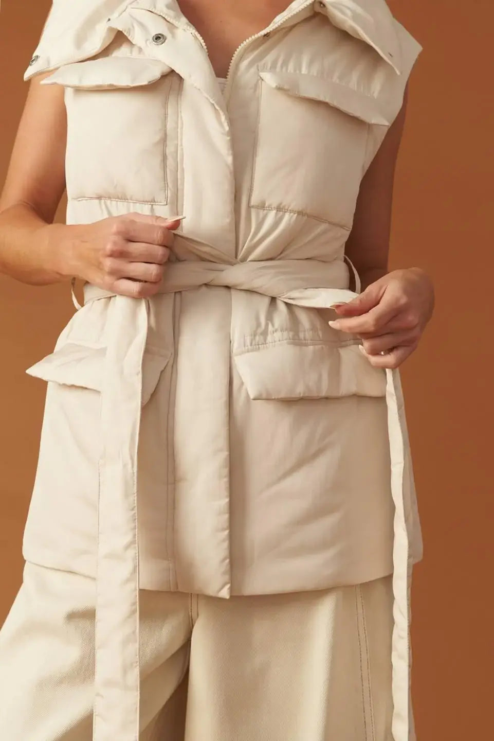 STORMY SKIES PUFFER VEST - Flying Tomato - Flyclothing LLC