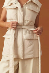 STORMY SKIES PUFFER VEST - Flying Tomato - Flyclothing LLC