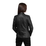 Fleur Women's Lambskin Leather Jacket - Whet Blu NYC - Flyclothing LLC