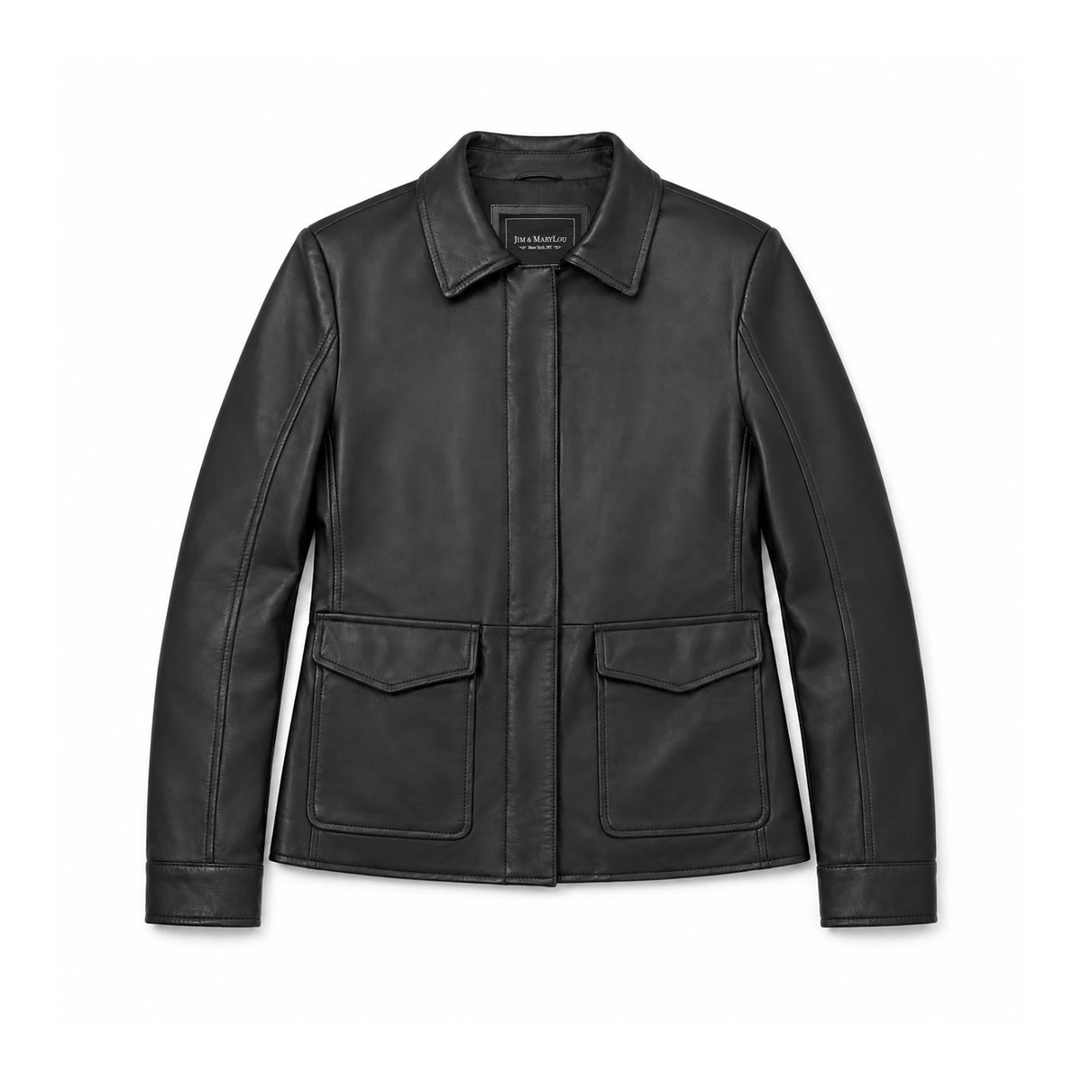 Darlene Women's Black Genuine Leather Jacket