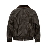 Brandon Men's Fashion Flight Leather Jacket - Whet Blu NYC - Flyclothing LLC