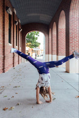 JMU Purple Duke Dog Leggings - Mila & Rose ® - Flyclothing LLC
