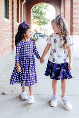 JMU Purple Duke Dog Twirl Skort - Mila & Rose ® - Flyclothing LLC