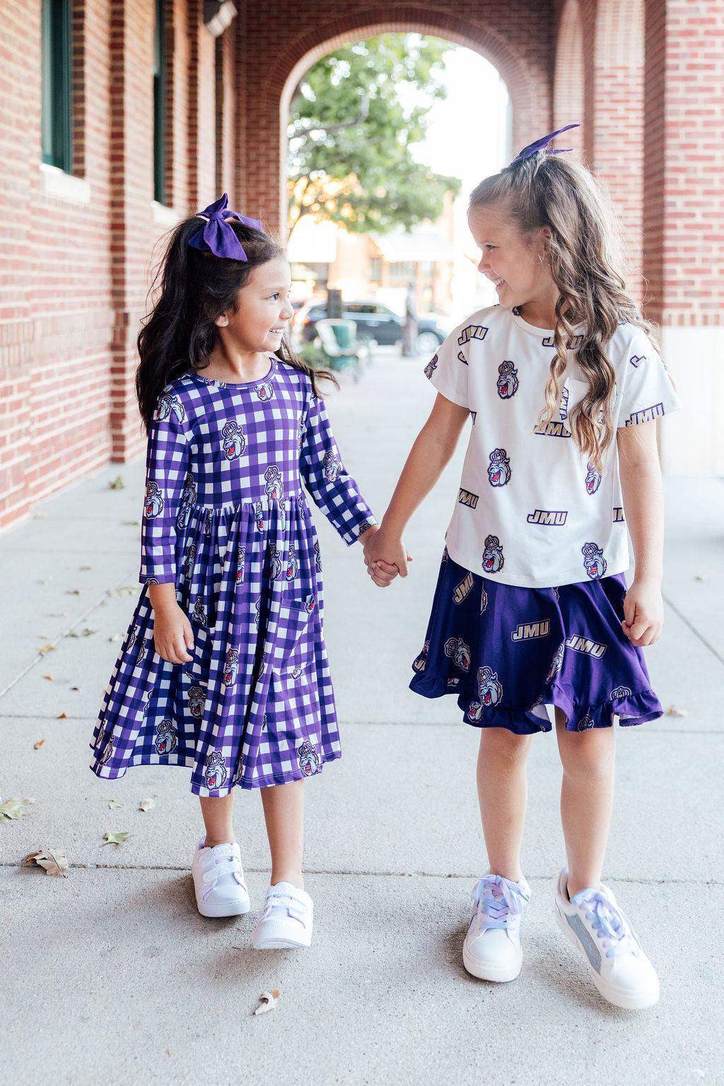 JMU Purple Duke Dog Twirl Skort - Mila & Rose ® - Flyclothing LLC