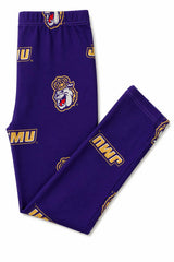 JMU Purple Duke Dog Leggings - Mila & Rose ® - Flyclothing LLC