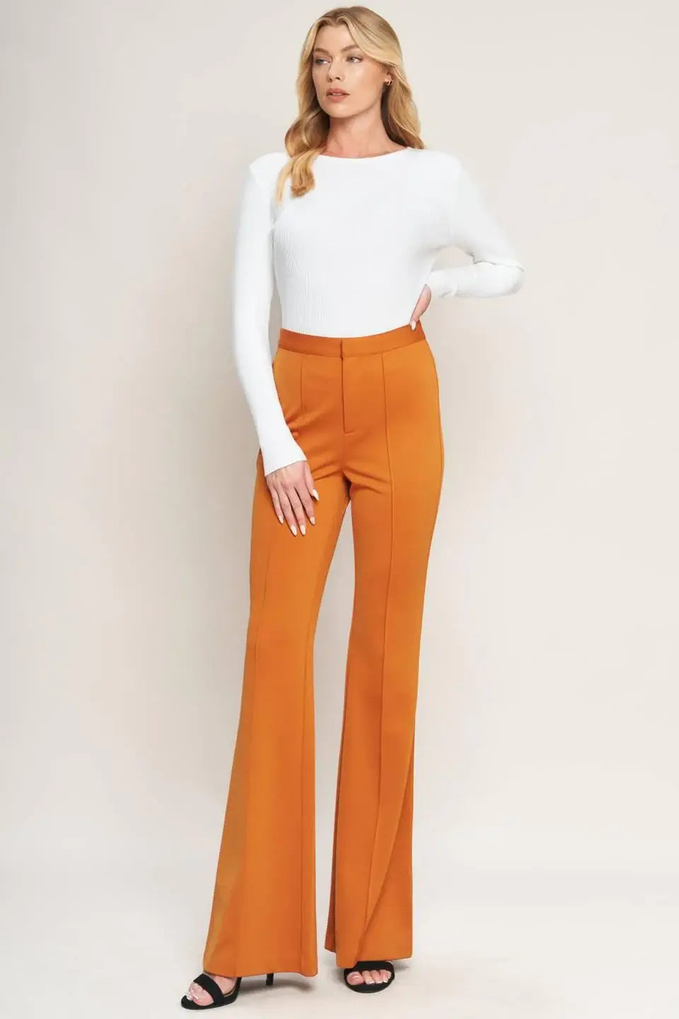 DEPTHS OF BEAUTY FLARE PANTS - Flying Tomato - Flyclothing LLC