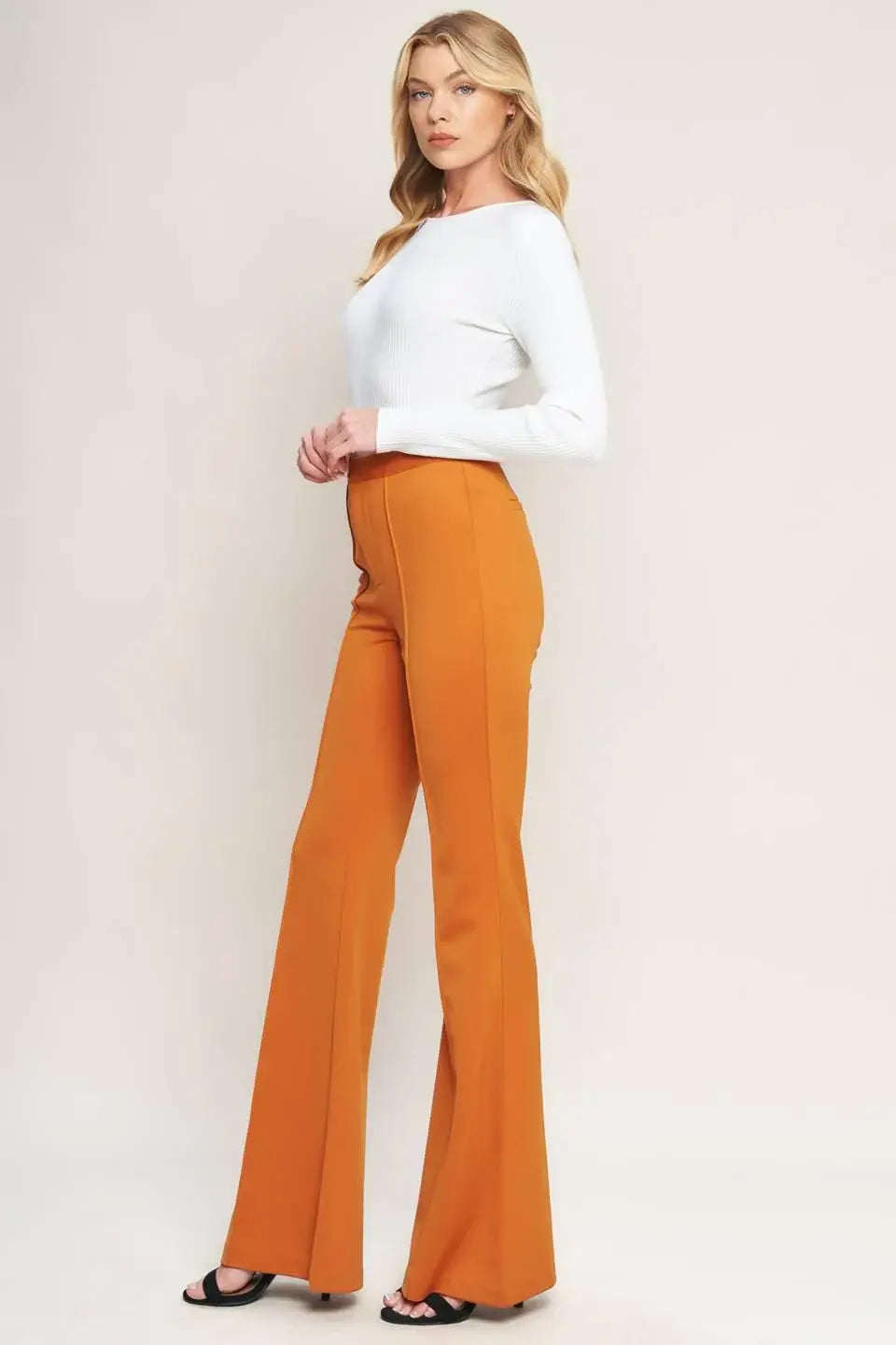 DEPTHS OF BEAUTY FLARE PANTS - Flying Tomato - Flyclothing LLC