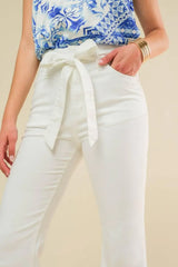 FOREVER YOUR GIRL WHTIE DENIM - Flying Tomato - Flyclothing LLC