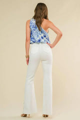 FOREVER YOUR GIRL WHTIE DENIM - Flying Tomato - Flyclothing LLC