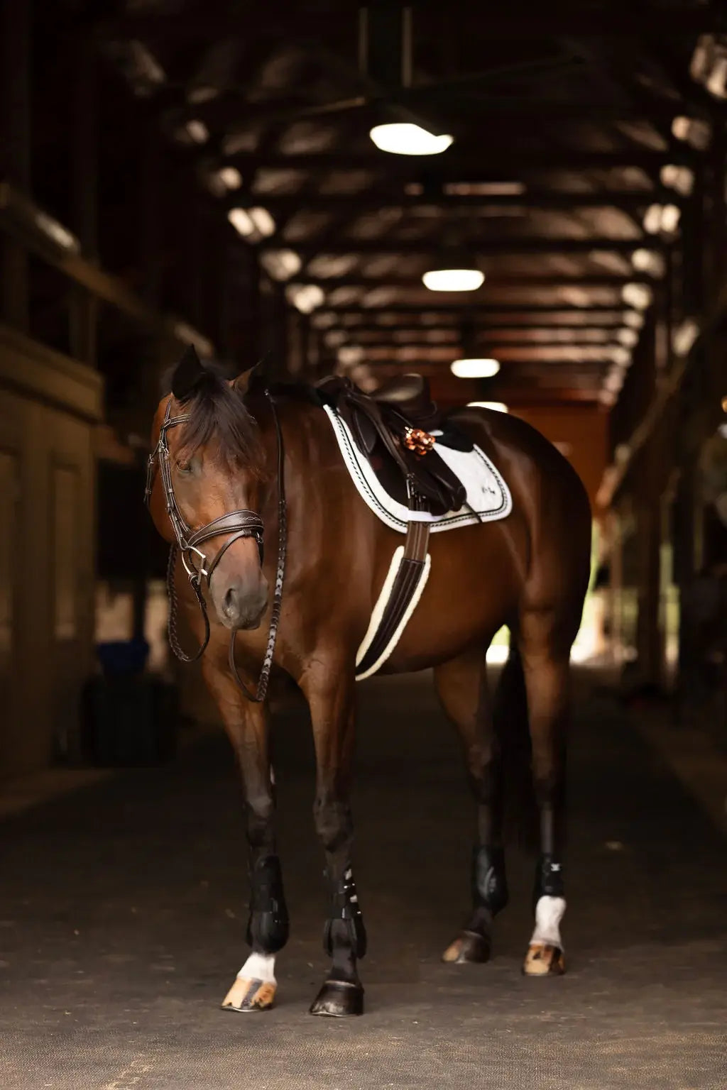 Henri de Rivel Advantage Chafeless Sherpa Fleece Girth - Breeches.com - Flyclothing LLC
