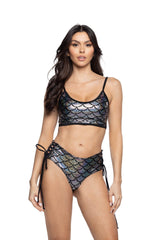 J-Valentine JR122 - Tank Top & Lace-Up Short Set - J. Valentine