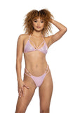 J-Valentine JR124 - Diamond Sequin Mesh Triangle Top - J. Valentine - Flyclothing LLC