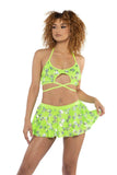 J-Valentine JR141 - Eyelash Sequin Wrap Top - J. Valentine - Flyclothing LLC