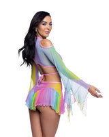J Valentine flow top skirt set jr260 - J. Valentine - Flyclothing LLC