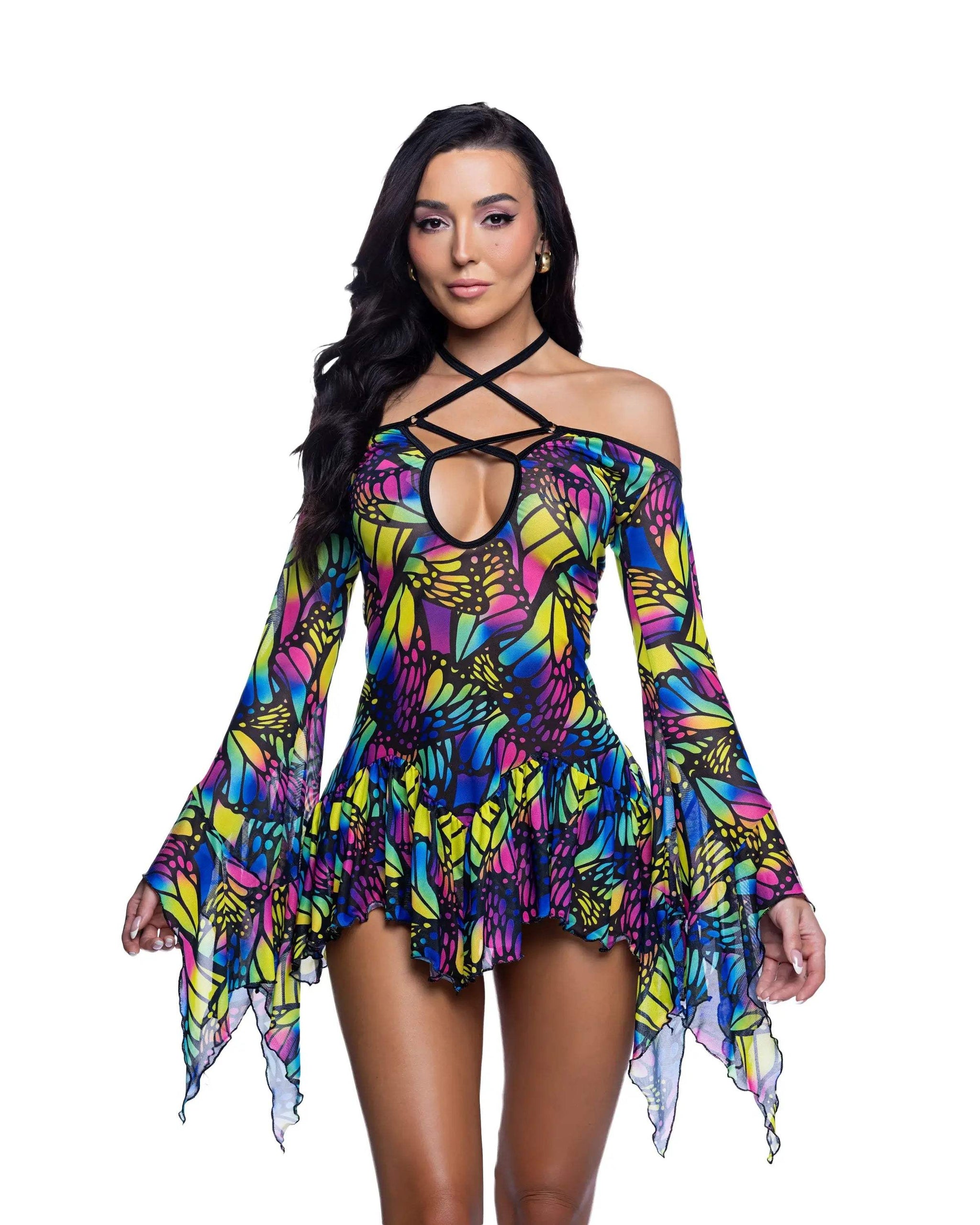 J Valentine flow dress jr261 - J. Valentine - Flyclothing LLC