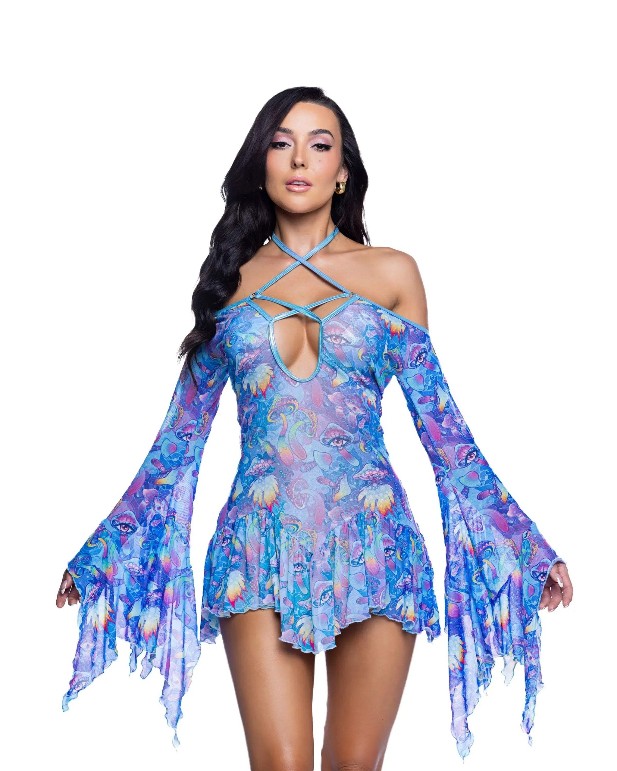 J Valentine flow dress jr261 - J. Valentine - Flyclothing LLC
