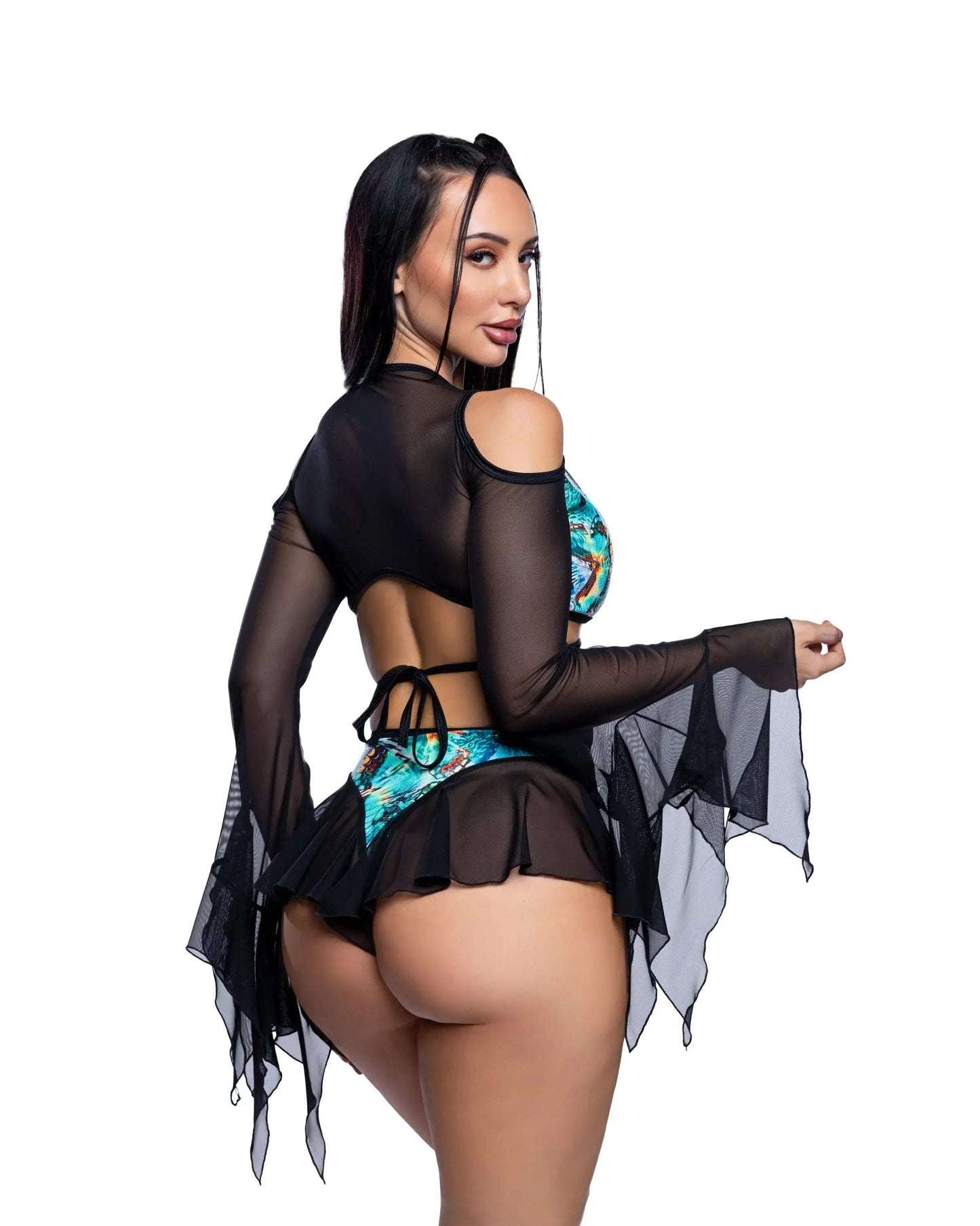 J Valentine butterfly flow top jr265 - J. Valentine - Flyclothing LLC