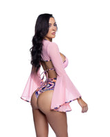 J Valentine mesh bell sleeve shrug jr269 - J. Valentine - Flyclothing LLC