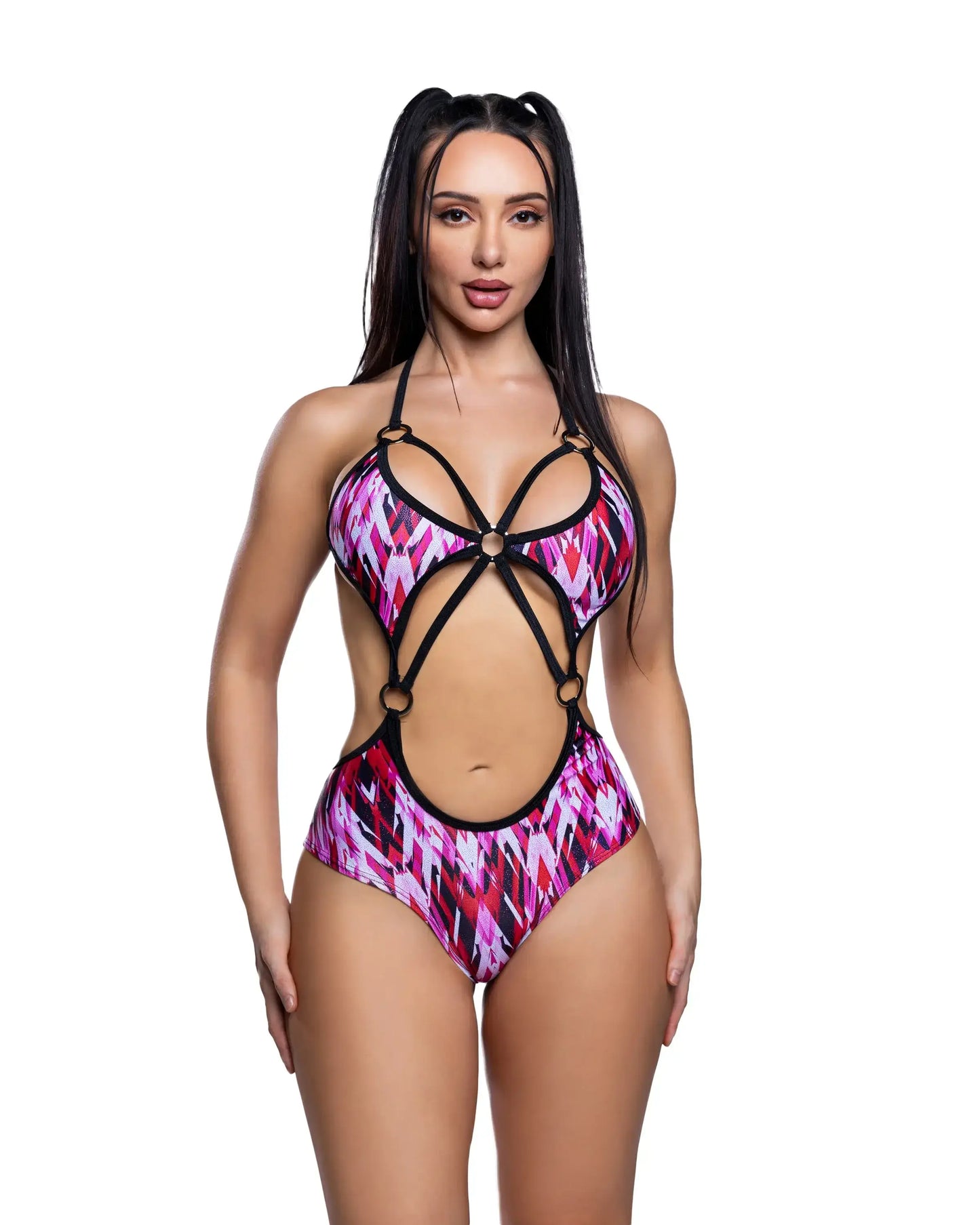 J Valentine 5 ring bodysuit jr280 - J. Valentine - Flyclothing LLC