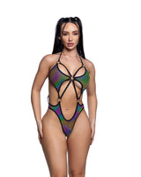 J Valentine 5 ring bodysuit jr293 - J. Valentine - Flyclothing LLC