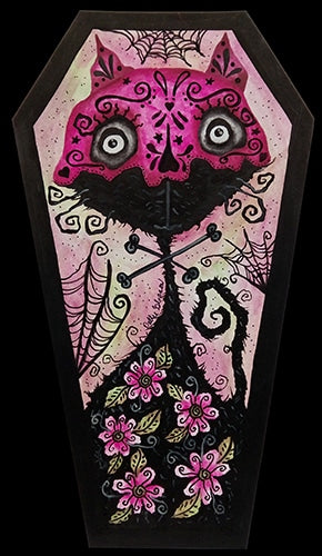 Black Market Art Company JUANITA MARGARITA dia de los muertos Print