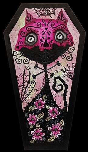 Black Market Art Company JUANITA MARGARITA dia de los muertos Print - Black Market Art Company - Flyclothing LLC