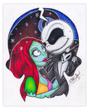Black Market Art Company Jack Loves Sally Print