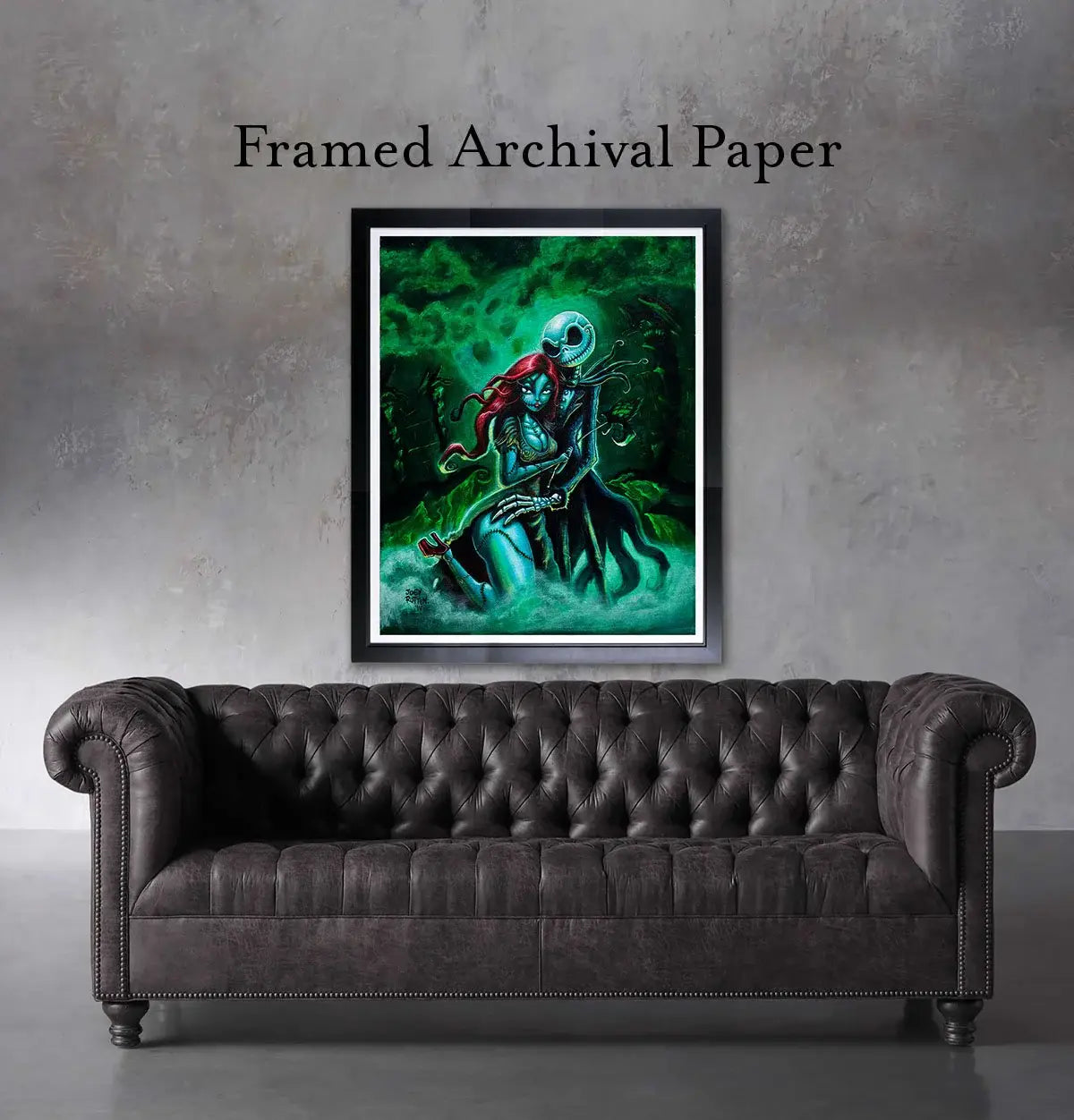 Black Market Art Company Jack & Sally Print - Black Market Art Company - Flyclothing LLC