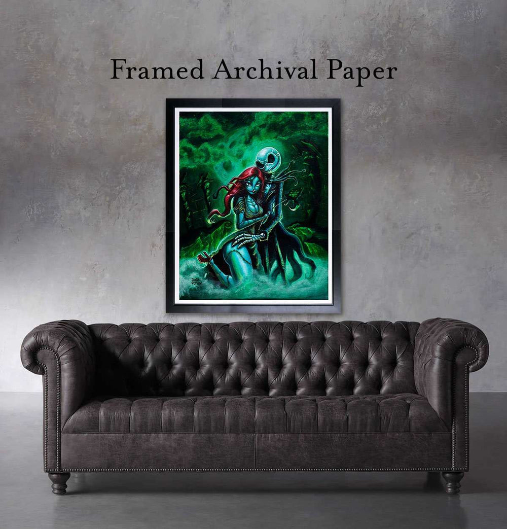 Black Market Art Company Jack & Sally Print - Black Market Art Company - Flyclothing LLC