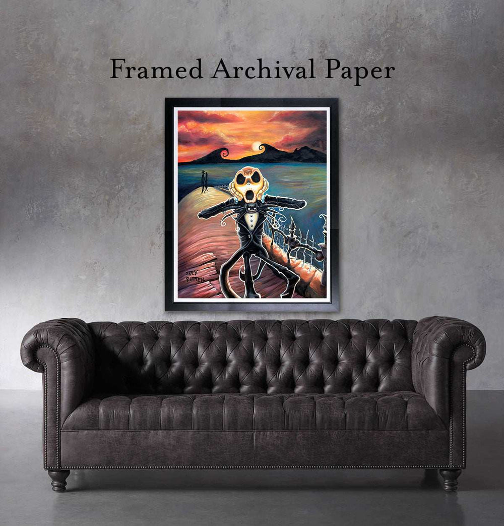 Black Market Art Company Jack Screams Print - Black Market Art Company - Flyclothing LLC