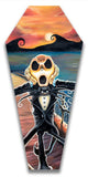 Black Market Art Company Jack Screams & Stretched Canvas Coffin Print