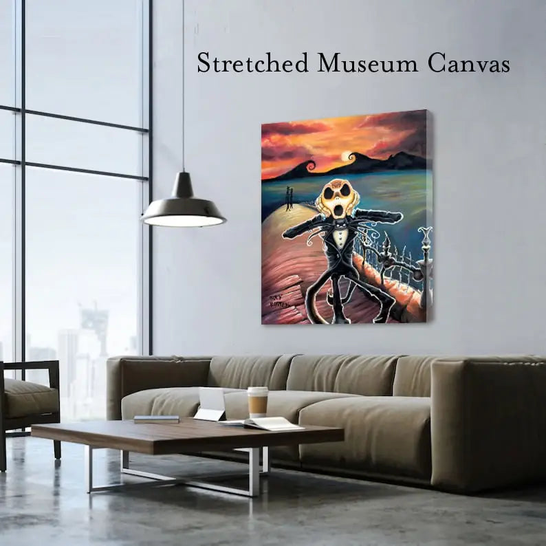 Black Market Art Company Jack Screams Print - Black Market Art Company - Flyclothing LLC