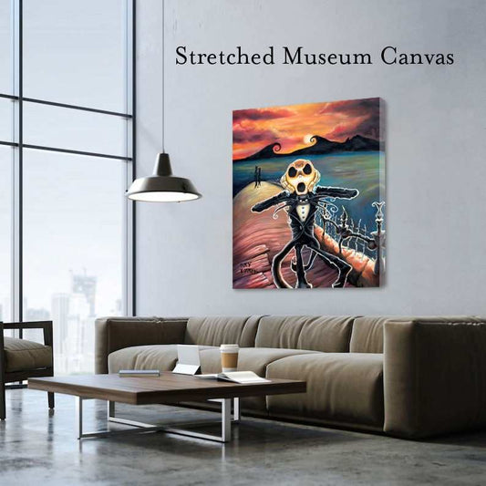 Black Market Art Company Jack Screams Print - Black Market Art Company - Flyclothing LLC