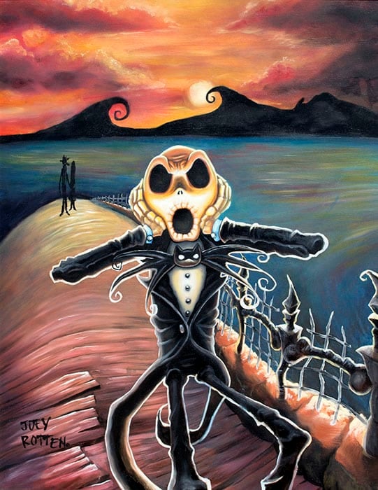 Black Market Art Company Jack Screams Print