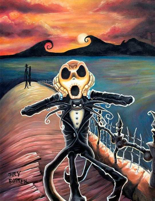 Black Market Art Company Jack Screams Print - Black Market Art Company - Flyclothing LLC